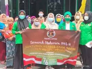 Bersama Dhuafa dan Yatim, DPW PPP Lampung Sambut Muharam