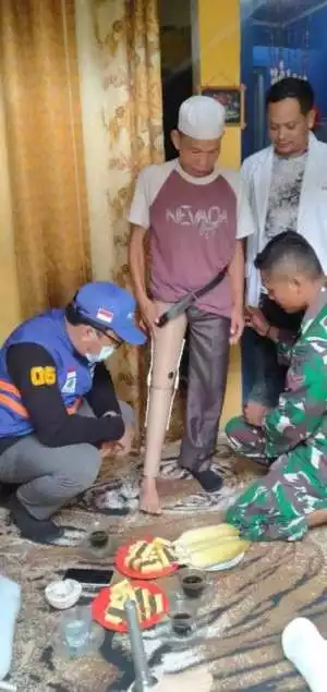 ARMED 013 Berikan Bantuan Kaki Palsu Dengan Menggandeng DT (Daarut Tauhid)