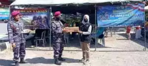 Peringati Hari Jadi Ke-76, TNI AL Korps Marinir Puslatpurmar 6 Antralina Gelar Berbagai Kegiatan Untuk Masyarakat