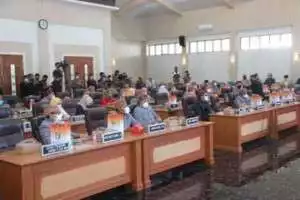 Paripurna DPRD, Yudha "Setiap Tahun PEMKAB Sukabumi Menunjukkan Kinerja Yang Baik"