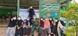 Koramil 01 Teluknaga Lakukan Serbuan Vaksin, Kodam Jaya