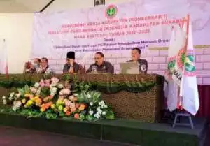 Sidang Pleno Konkerkab I Organisasi PGRI se-Kabupaten Sukabumi