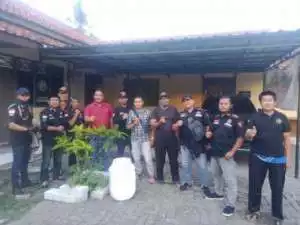 Ketua Ranting BPPKB Se-Kecamatan Mauk Silahturrahmi Ke Unit Intelkam Polsek Mauk