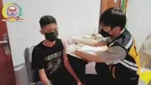  Dishub Babel Adakan Vaksinasi Covid - 19 Dosis Kedua Sebanyak 232 Orang