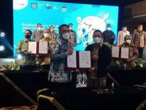 Kolaborasi APDESI dan BJB, Ketua APDESI DPC Kab. Sukabumi, H.Deden "Saya Sangat Apresiasi Terhadap BJB Untuk Memajukan Pemulihan Perekonomian Masyarakat"