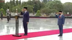 Presiden Pimpin Upacara Ziarah Nasional Hari Pahlawan Tahun 2021