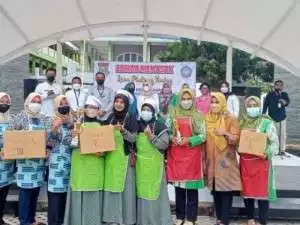 TIM PKK KECAMATAN MAUK MENGADAKAN LOMBA MEMASAK IKAN PINDANG KUNING