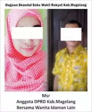 Heboh ! Oknum Anggota DPRD Magelang di Duga Punya WIL dan Skandal Sex, Ada Chat Mesumnya