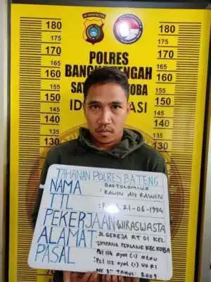 Edar Sabu, Warga Simpang Perlang Di Ringkus SatResNarkoba Polres Bangka Tengah