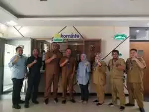 DISKOMINFOSAN Kab. Sukabumi Datangi DISKOMINFO JABAR, Ada Apa ?