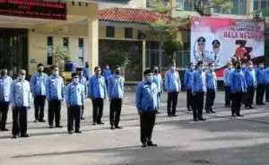 Apel Pagi ASN di Sekretariat Daerah Kabupaten Sukabumi