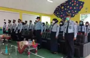 LPKA Kelas 1 Tangerang Adakan Acara Deklarasi Janji Kinerja 2022, Berjalan Lancar 