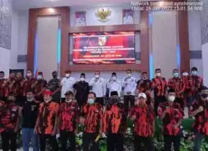 Pelantikan Pimpinan Ranting Pemuda Pancasila Se Kecamatan Pagedangan Periode 2021-2023