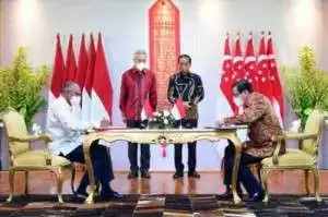 Menkumham: Perjanjian Ekstradisi Indonesia – Singapura Akan Ciptakan Efek Gentar