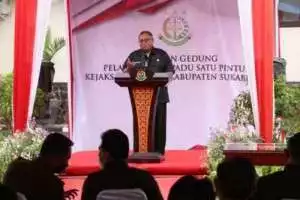 Bupati Sukabumi Hardiri Acara Launching Inpres Nomor 1 Tahun 2022