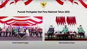 HPN 2022, Presiden Apresiasi Insan Pers yang Terus Membangun Optimisme di Tengah Pandemi 