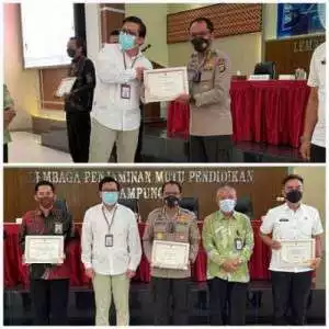 Tiga Satker Polda Lampung Raih IKPA AWARD 2021