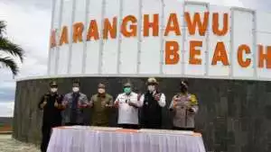 Pantai Karang Hawu dan Curug Sodong Merupakan Wisata Kelas Dunia Diresmikan Gubernur Jawabarat