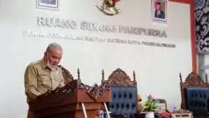 Dua Reperda Telah Disampaikan Sopian, Wakil Walikota Pangkalpinang Dalam Rapat Paripurna Ke-14  