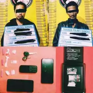 Satuan Reserse Narkotika Polres Bangka Kembali Amankan 2 (dua) Pelaku Penyalahgunaan Narkoba.