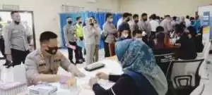 Polres Bangka Tengah Melaksanakan Kegiatan Pemeriksaan Kesehatan Sebanyak 389 Personil  Secara Berkala 