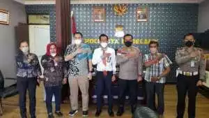 Audiensi BPAN LAI Kepri dengan Kapolresta Kota Batam