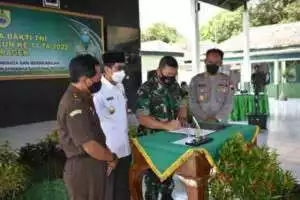 Kodim Sragen Buka Karya Bakti Wonotolo Gondang