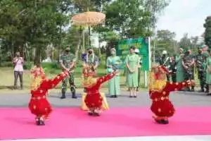 Penghormatan Dan Ucapan Selamat Datang ; Penjabat Baru Danrem 045/Gaya di Bumi Serumpun Sebalai