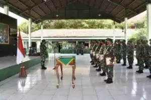 Kodim Sragen Lepas 11 prajurit Pindah Satuan dan Sebagian Pensiun