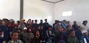 Masyarakat Penggarap Lahan Ex. HGU Kec. Jampang Tengah Sampaikan Kekecewaannya