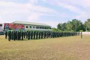 Korem 045/Garuda Jaya Siagakan 600 Prajurit