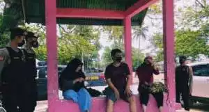Demi Menekankan Harkamtibmas Sat Sabhara Polres Bangka Barat Laksanakan Patroli Rutin