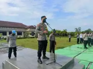 Ops Aman Nusa Tahap II Polres Babar Proitaskan Vaksinasi On The Spot