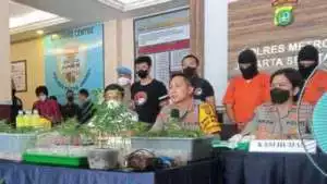 Polrestabes Surabaya Gagalkan Peredaran 46,6 Kg Sabu