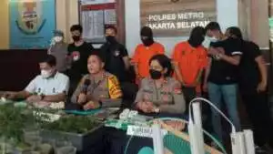 Polrestabes Surabaya Gagalkan Peredaran 46,6 Kg Sabu