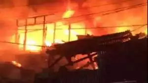 Ledakan Kompor Gas Disebut Penyebab Kebakaran Pasar Gembrong