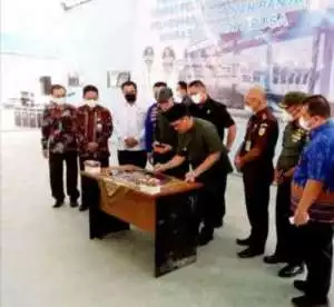 Alhamdulillah, Gedung Baru Tempat Pelelangan Ikan (TPI) Di PPP Muara Sungai Baturusa Sudah Selesai