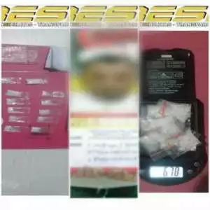Personil Satresnarkoba Polres Pangkalpinang, Amankan “RU” Pelaku Penyalahgunaan Narkoba Jenis Sabu