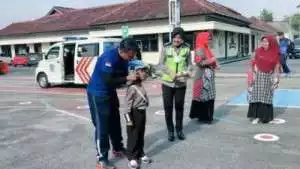 Polres Bangka Melakukkan kegiatan ” POLISI SAHABAT ANAK”