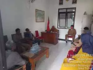 Sunandar Warga Desa Mayangrejo Adukan Sabin Yang Telah Hilangkan Sertifikat Tanah Perkebunan Atas Nama Rawi Bin Maji ke Pemerintah Desa Mayangrejo