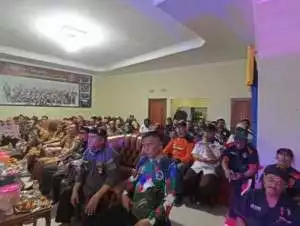 BAKESBANGPOL Kab. Sukabumi Menghadiri Undangan Acara Silahturahmi Dengan LSM/ORMAS/OKP Yang Mendapat Piagam Penghargaan Tahun 2022