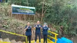 Kapolres Bangka Barat Hadiri Kegiatan Penanaman Pohon Mangrove dan Pelepasan Benih Ikan 