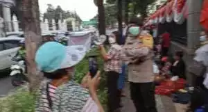 KGS LAI Kab. Sukabumi Bersama Komunitas Korban Asuransi Gelar Aksi Damai Sebelum Pelantikan OJK 2022-2027
