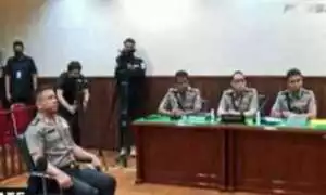 Sidang Etik Ferdy Sambo, Bharada E Beri KesaksianLewat Zoom