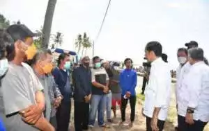Dialog Dengan Para Nelayan,Presiden Serap Keluhan Nelayan di Bangka Barat 