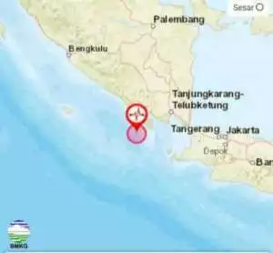 Gempa 4,5 Magnitudo Guncang Wilayah Tanggamus Lampung