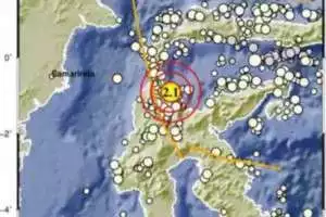 Sulawesi Tengah Diguncang Gempa