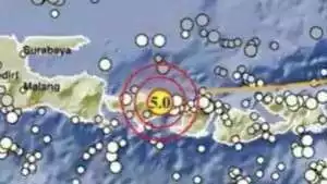 Gempa Bali Hari Ini, Magnitudo 5,0