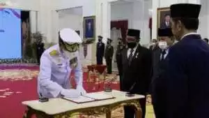 Laksamana Yudo Margono Dilantik menjadi Panglima TNI
