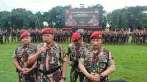 Panglima TNI ke Kopassus: Jaga Sinergitas TNI-Polri